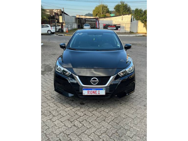 NISSAN - VERSA - 2021/2022 - Preta - R$ 84.900,00